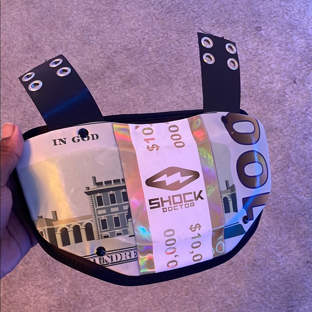 Shock Doctor Showtime Money Print Protective backplate